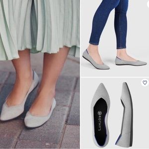 Rothy’s The Flat - Birdseye flax (gray)